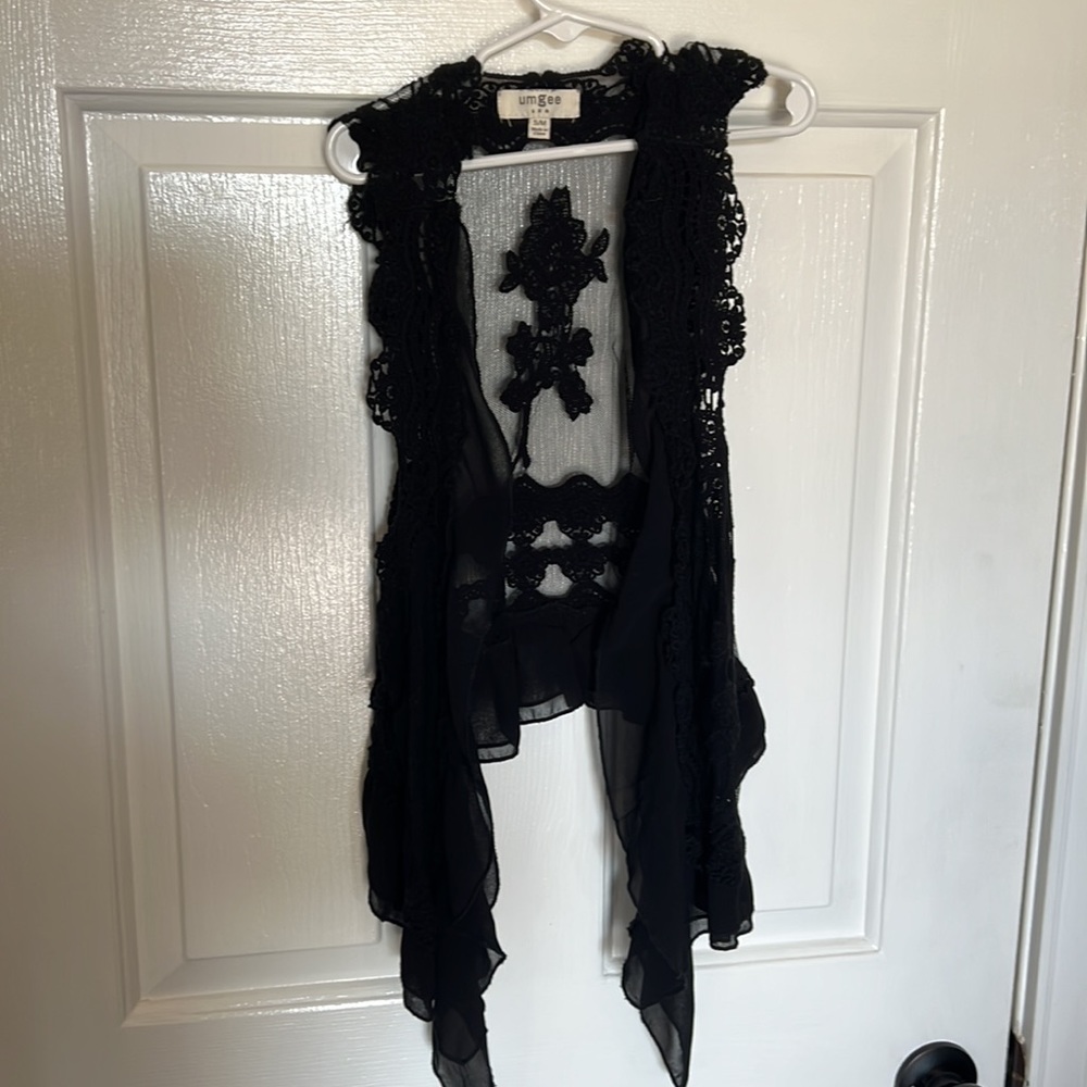 Lace ruffled vest - Picture 5 of 5